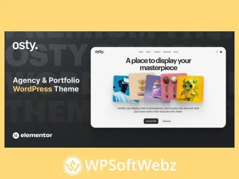 Osty – Creative Agency and Portfolio Theme