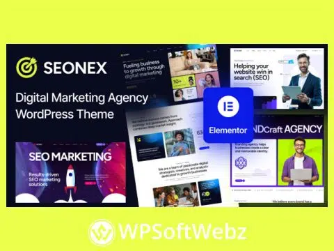 Seonex - Digital Marketing Agency WordPress Theme
