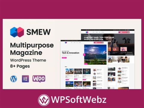 Smew - Multipurpose Magazine Wordpress Theme