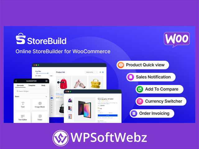 StoreBuild - Elementor Addon for WooCommerce Store Builder