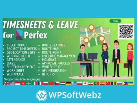 Timesheets and Leave Management module for Perfex CRM