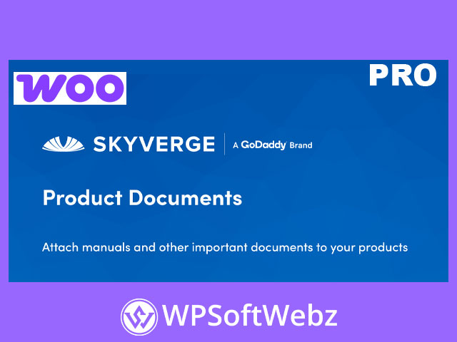 Product Documents for WooCommerce