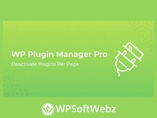WP Plugin Manager Pro - Deactivate plugins per page