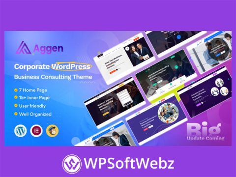 aggen Business Consulting WordPress Theme