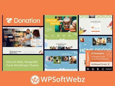 Home 29 - FavoHost Donation - Church NGO, Nonprofit Fund WordPress Theme