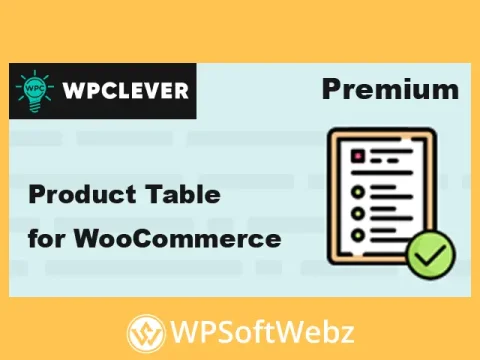 WPC Product Table for WooCommerce