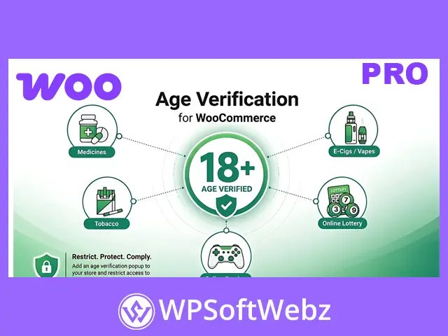 Age Verification Popup for WooCommerce plugin for customizable age checks and restricted content access